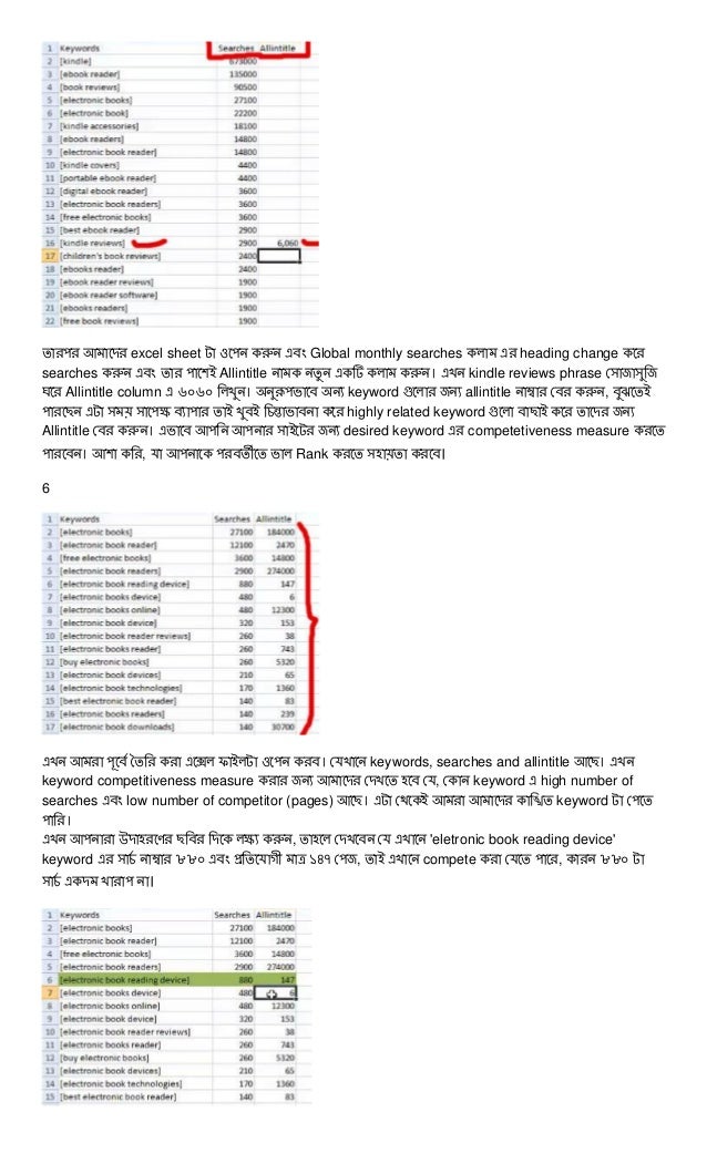 Seo Bangla Book